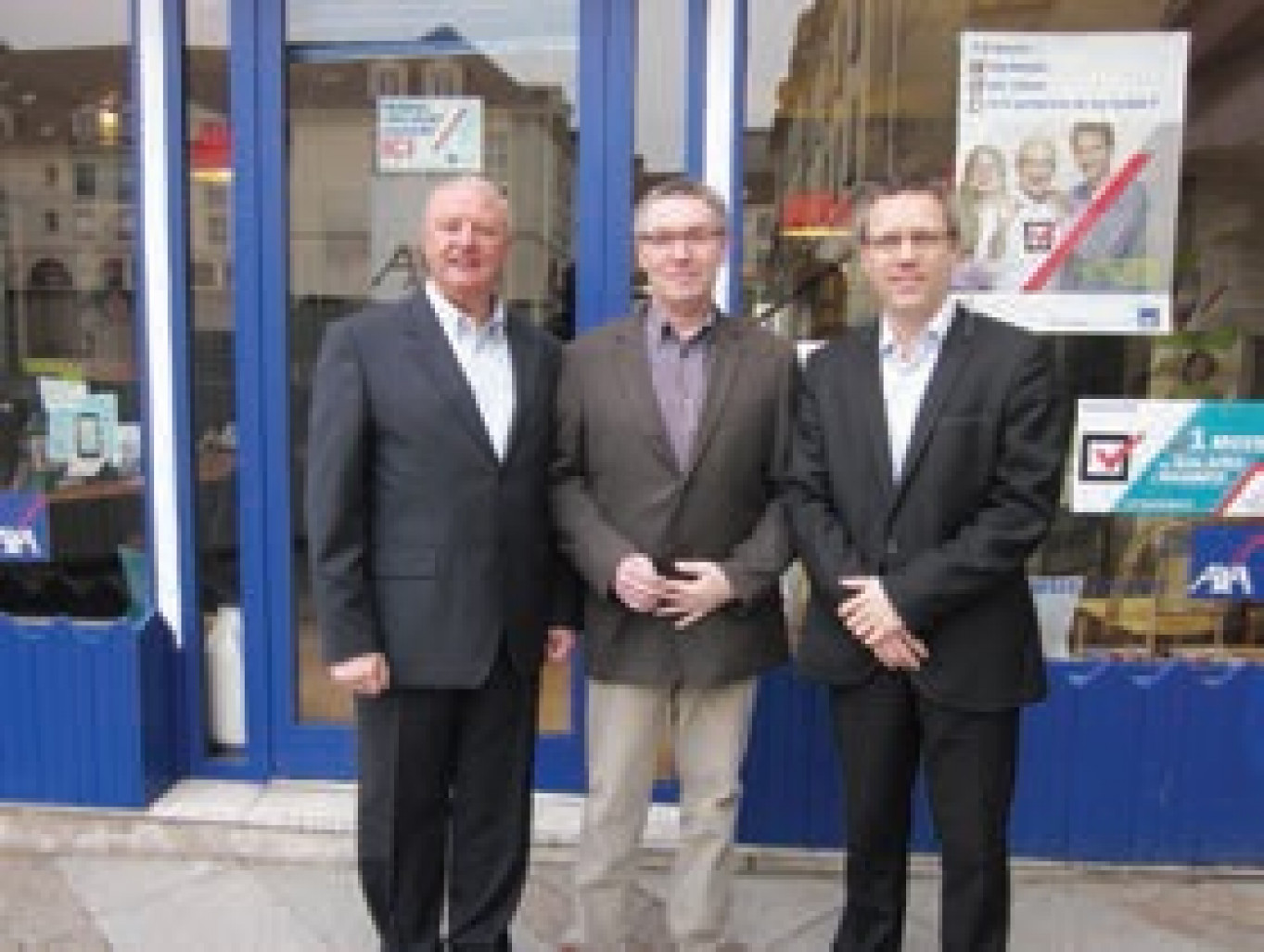 De gauche à droite, les associés Thierry Meresse, Thierry Thonnard et Stéphane Gadroy.
