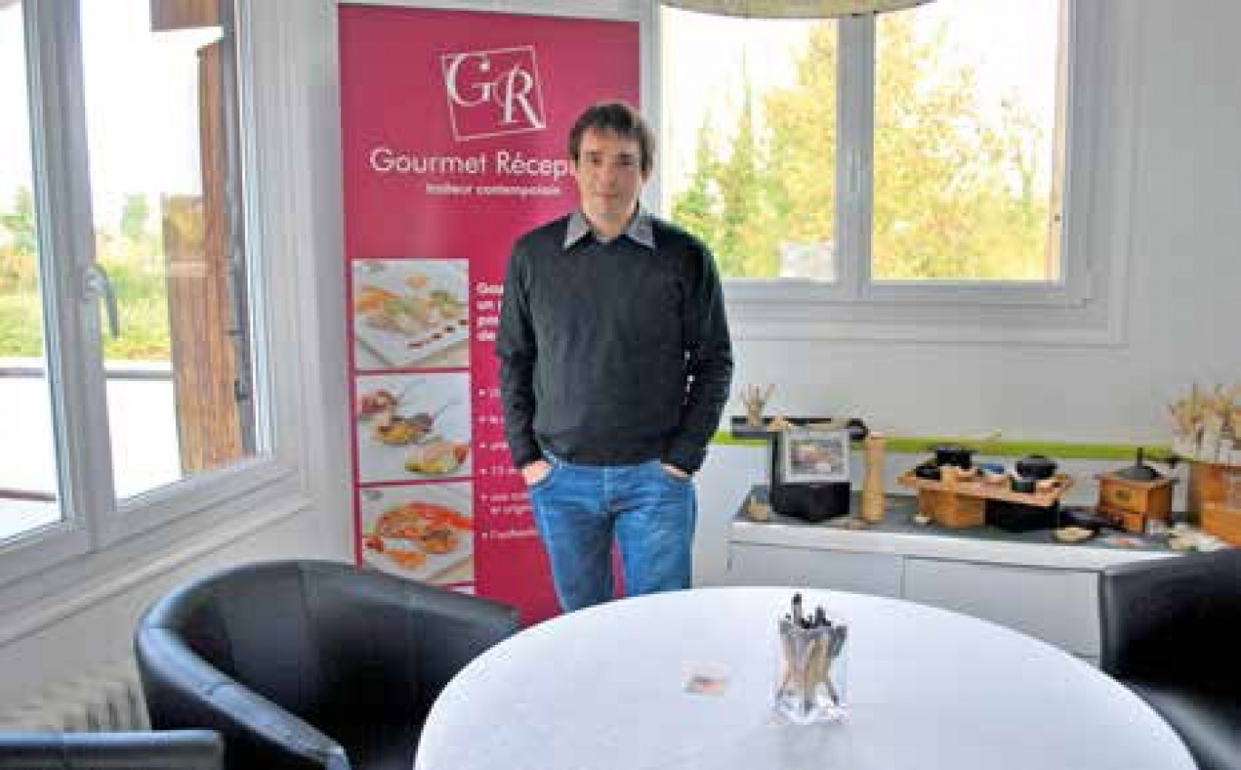 Stéphane Cabuzel a créé Gourmet Réception il y a plus de dix ans à Amiens.