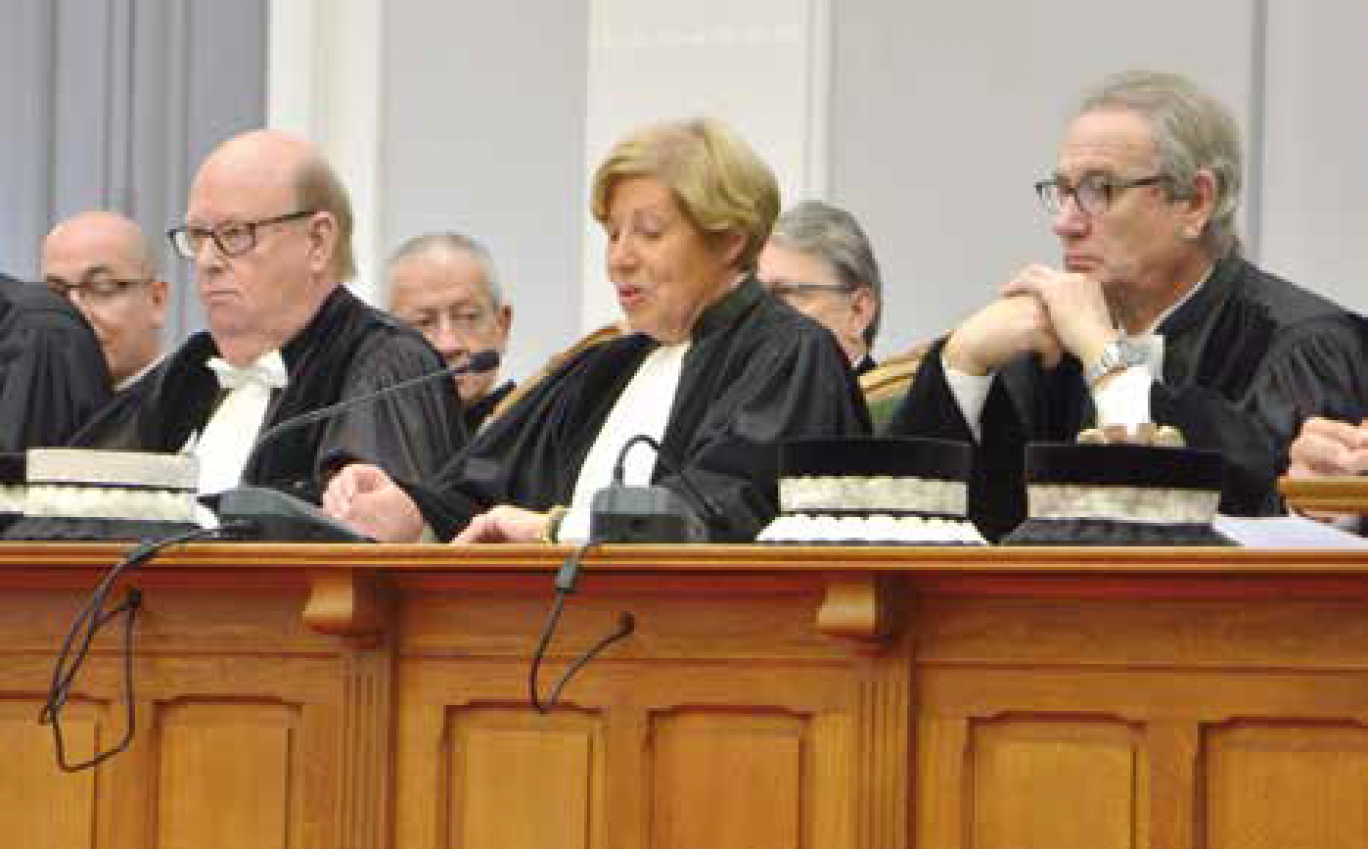 Martine Beaurain a souhaité la bienvenue aux trois nouveaux juges élus.