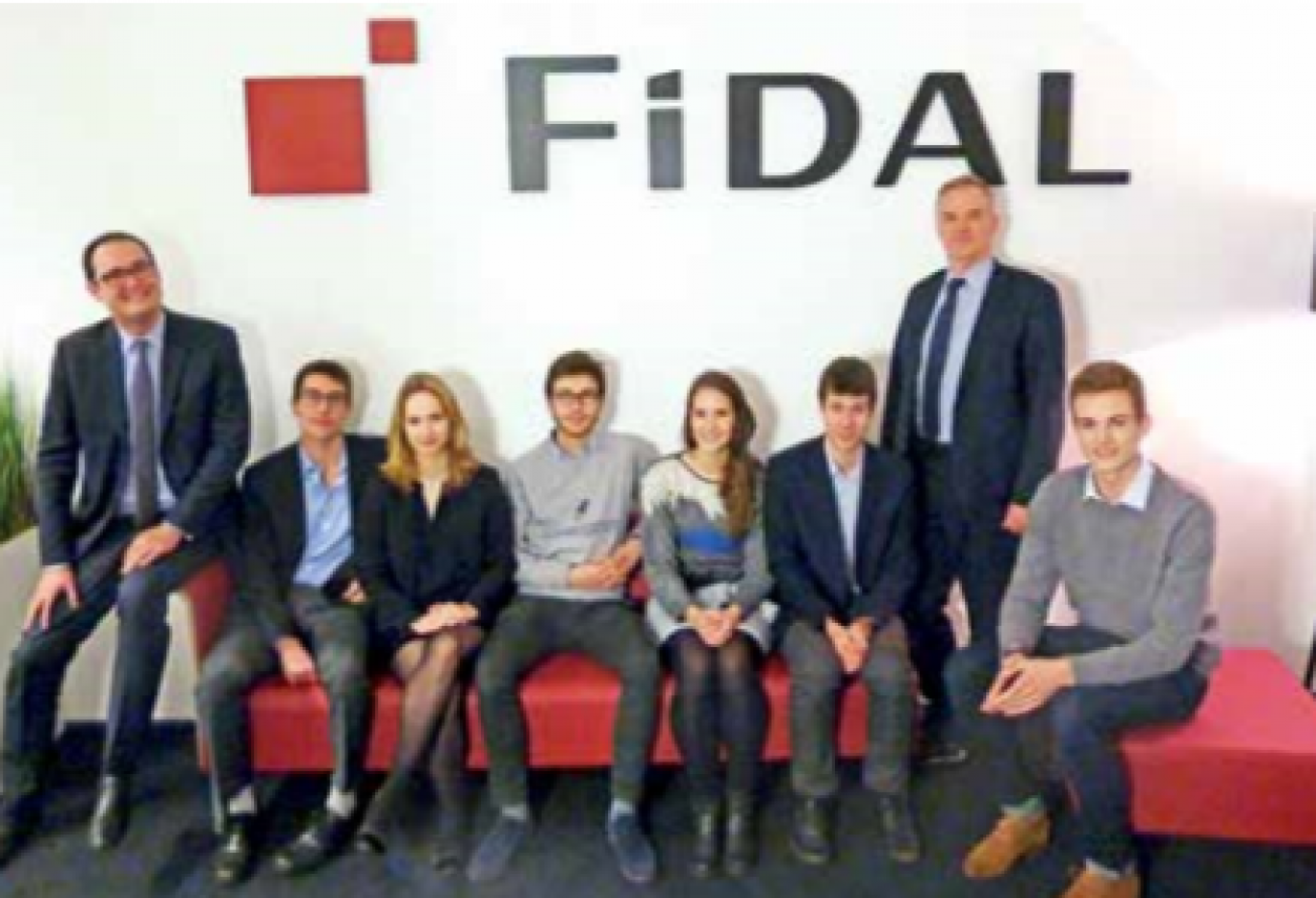 L'équipe de Fidal Nord-Pas-de-Calais-Picardie.