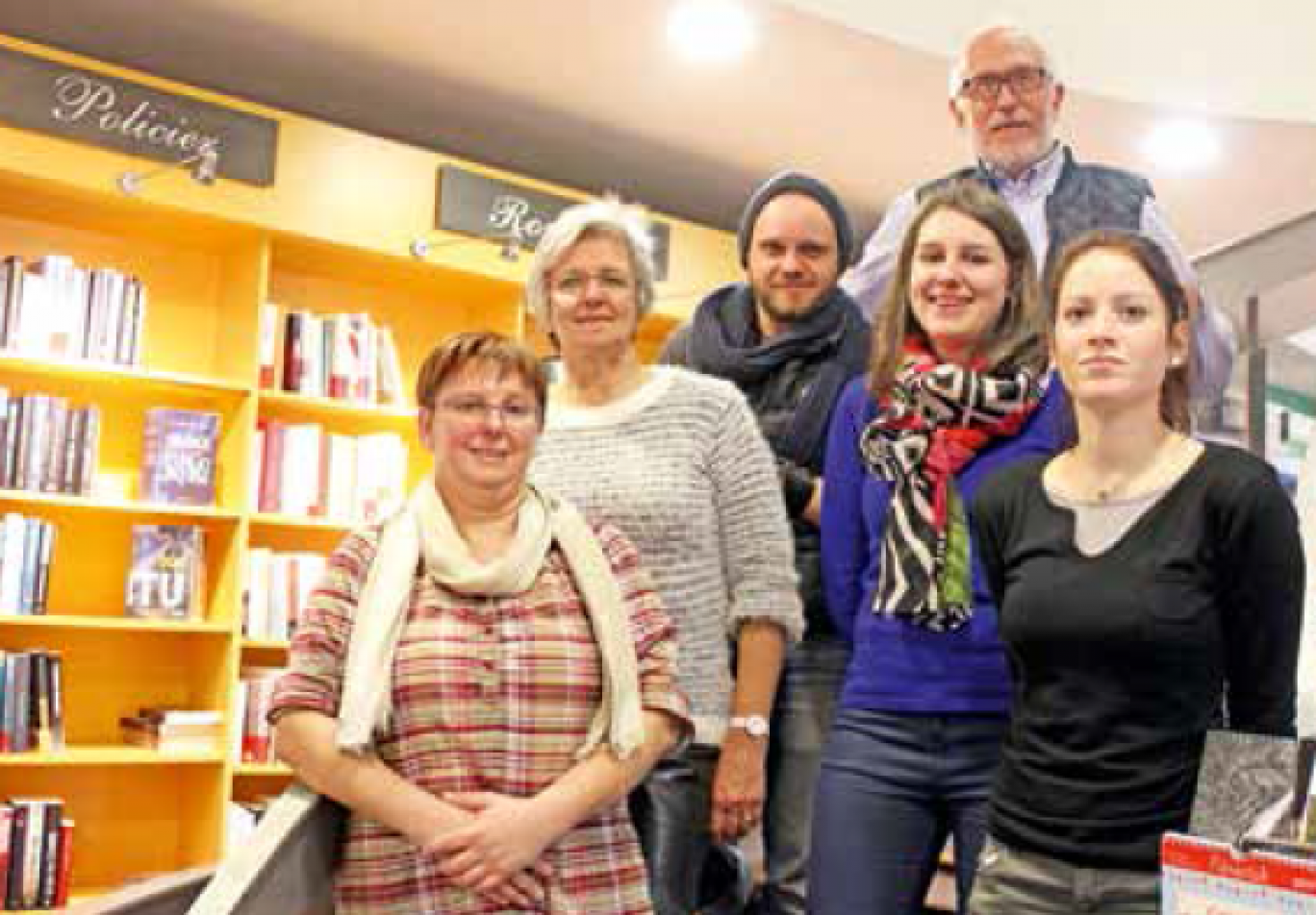 Le nouveau libraire s’est entouré d’une équipe dynamique et aguerrie pour poursuivre le développement de l’enseigne abbevilloise.