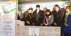 Arnaud Montebourg, ministre du Redressement productif à assister à la pose de la première pierre du Biologis center, centre de développement et de démonstration de l’institut PIVERT.
