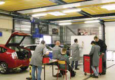 L’IREAM compte aujourd’hui 178 apprentis au sein de son pôle automobile.
