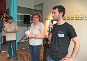 Yann Paulmier, de la Machinerie, a bénéficié d'un prêt de 15 000 euros grâce à la cagnotte participative.