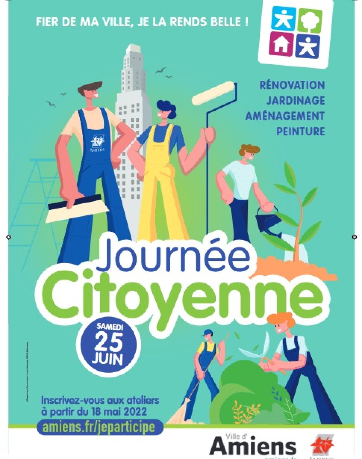 Amiens organise la première édition de la Journée citoyenne Picardie