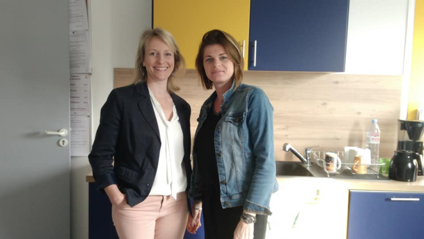 Sylvie Tabary et Laëtitia Guérard Maréchal ont créé l'association Somme Action Santé.