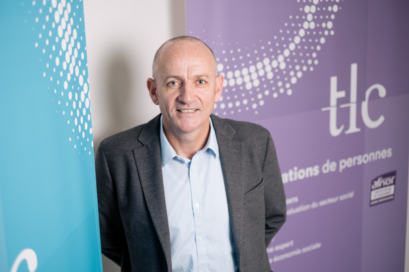 Thierry Levasseur, ancien psychologue du travail, a créé TLC en 2007. (c)TLC