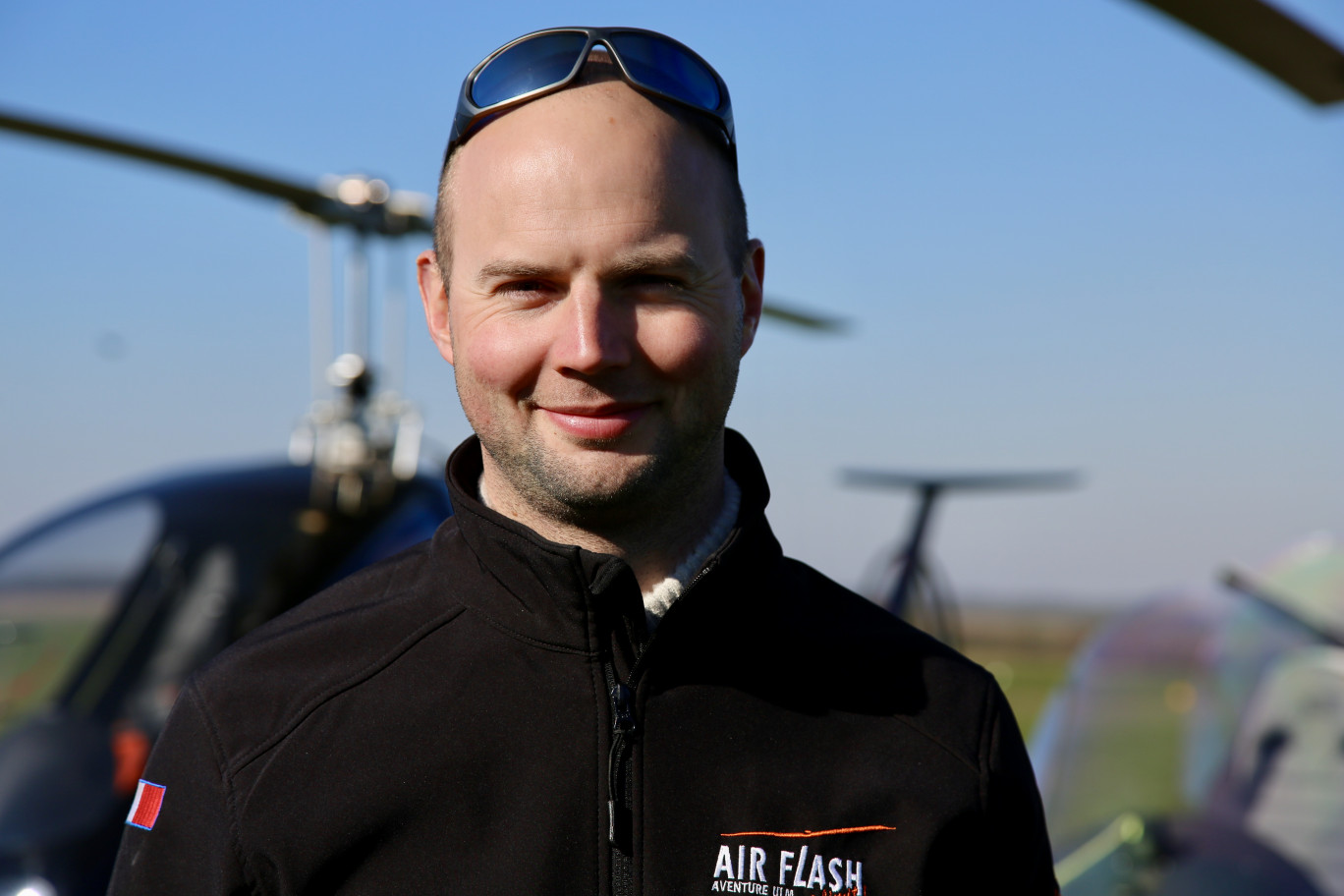 Marc-Antoine Lefebvre, pilote, instructeur et gérant de l'entreprise Air Flash. (c)AirFlash