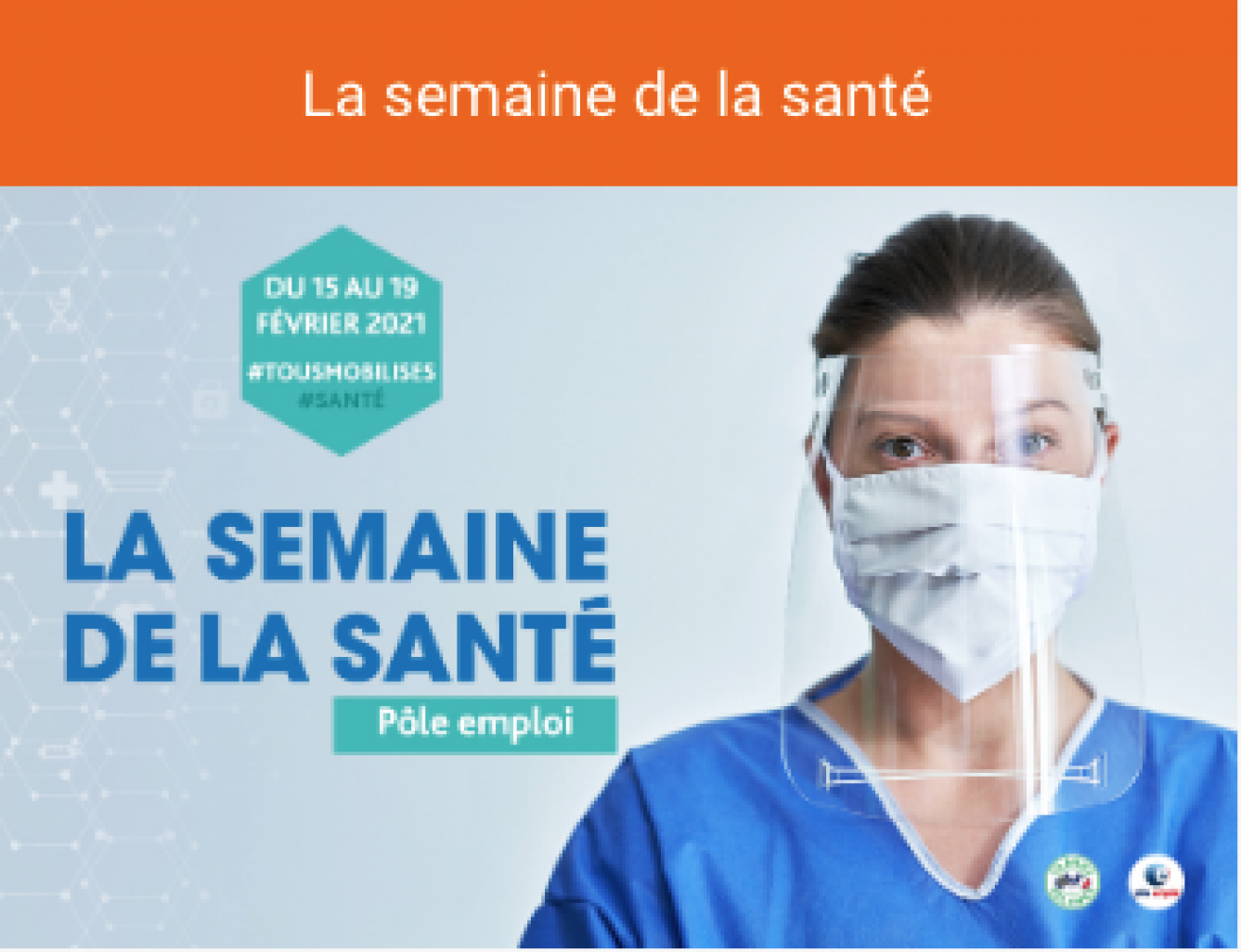 Pôle emploi Hauts-de-France lance la Semaine des métiers de la santé