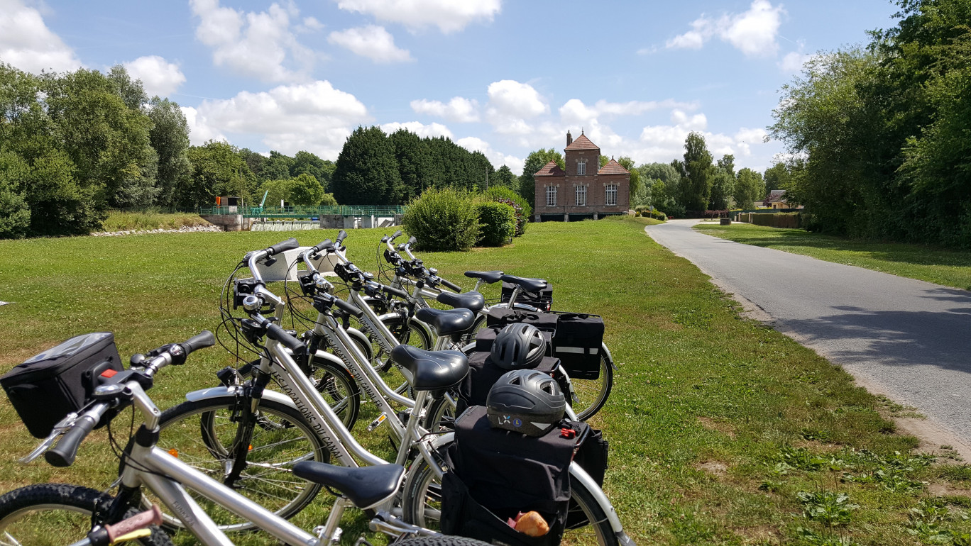En juillet dernier environ 13 000 cyclistes ont relié Saint-Valéry-sur Somme à Abbeville via la Véloroute (@Somme Tourisme)