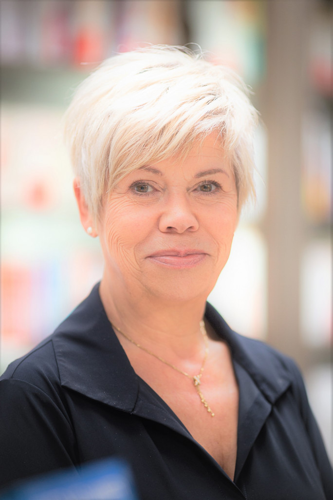 Anne Martelle, présidente du Syndicat de la librairie française. ©SLF