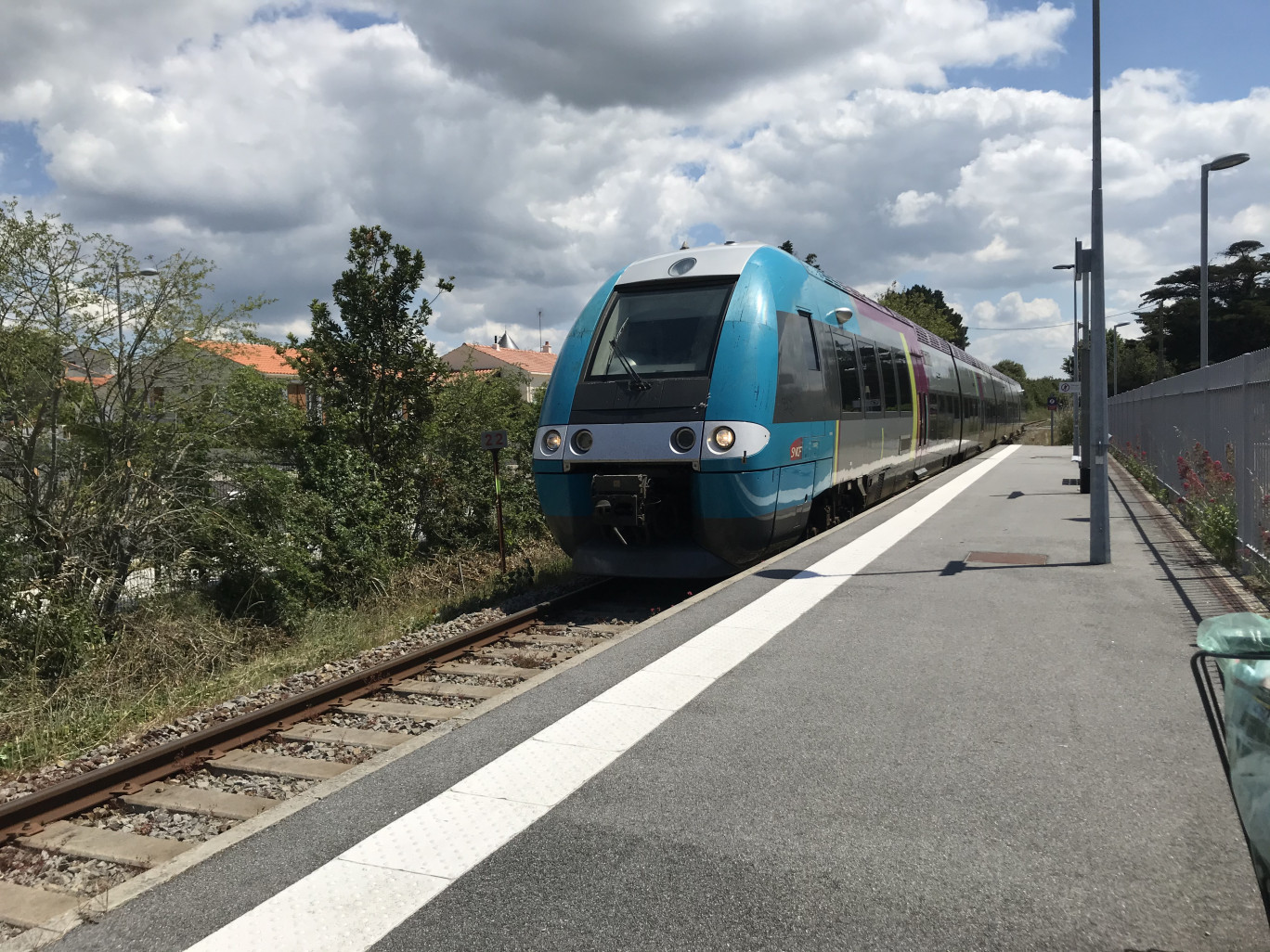 Les performances du chemin de fer diffèrent d’une région à l’autre. (c)Olivier Razemon pour DSI