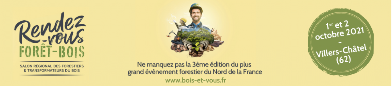 Le Rendez-vous Forêt Bois revient les 1er et 2 octobre 2021