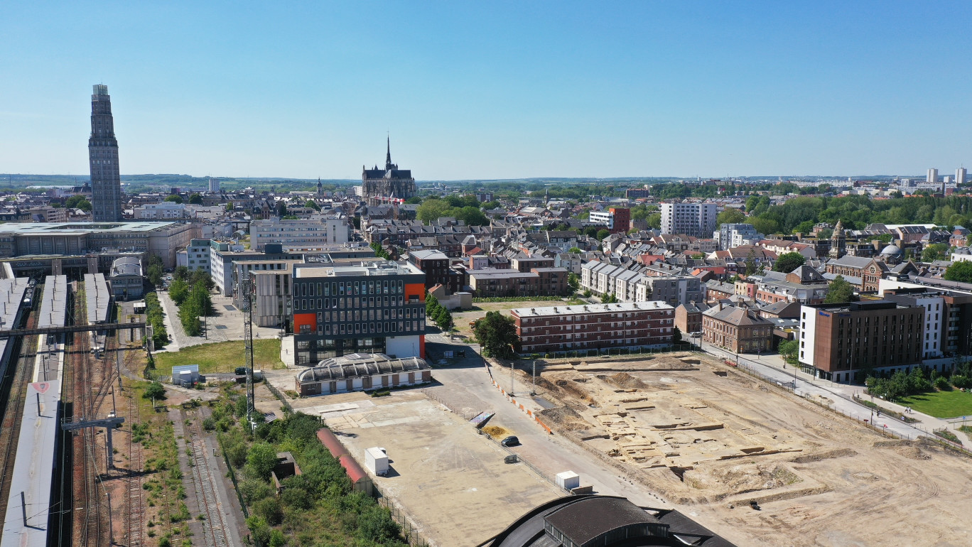 Le chantier de la future cité administrative s'étendra sur 20 000 m² et accueillera 18 services de l'État. Il débutera cet automne pour une livraison prévue fin 2023.