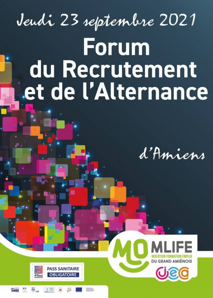 Forum du recrutement et de l'alternance le 23 septembre à Amiens