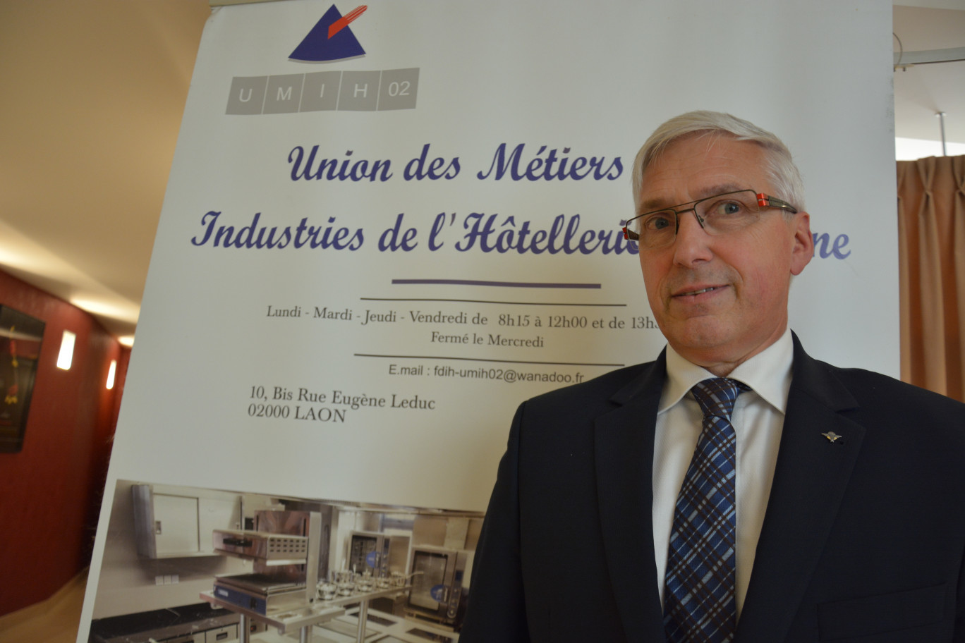 Jean-Marie Serre, président de l’Umih de l’Aisne. © Umih 02