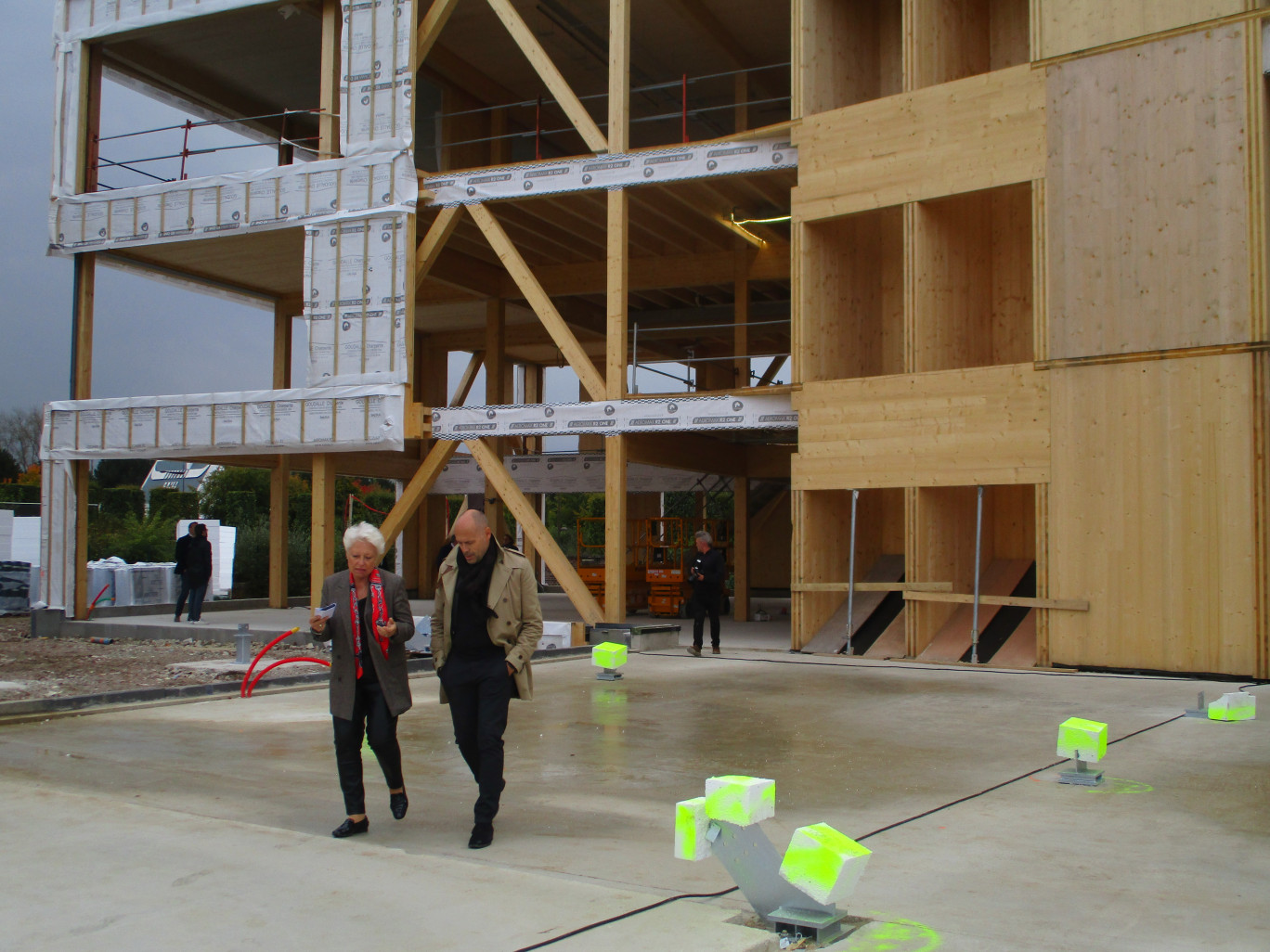 Au vu de l’avancée des travaux, les collaborateurs de Clésence devraient pouvoir intégrer le bâtiment à l’été 2022.