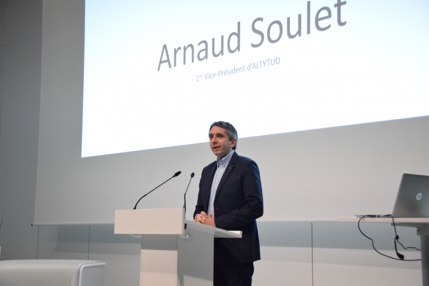 Arnaud Soulet, vice-président du cluster régional Altytud. (© Altytud)