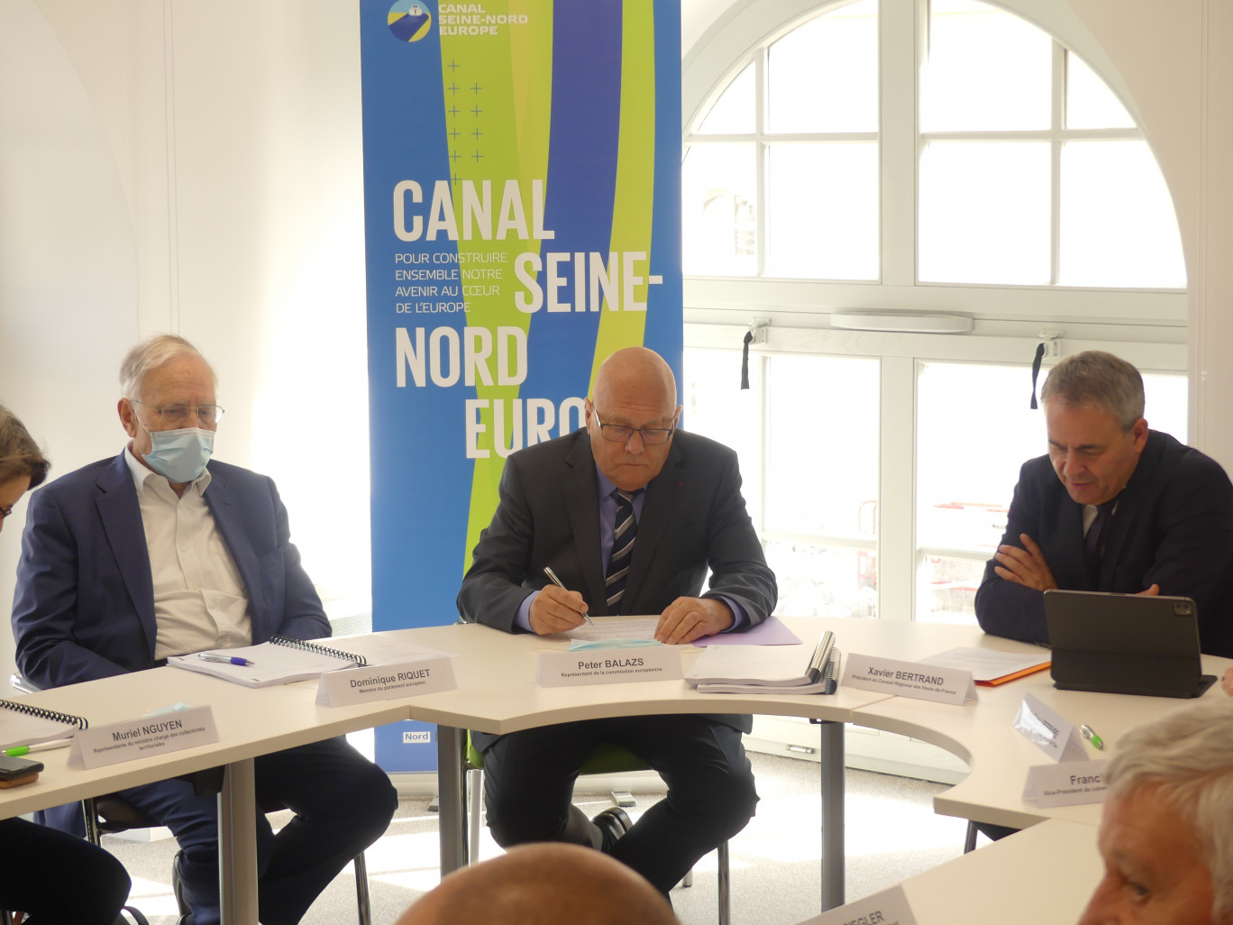 Installation du Conseil de surveillance de la Société du Canal Seine Nord Europe