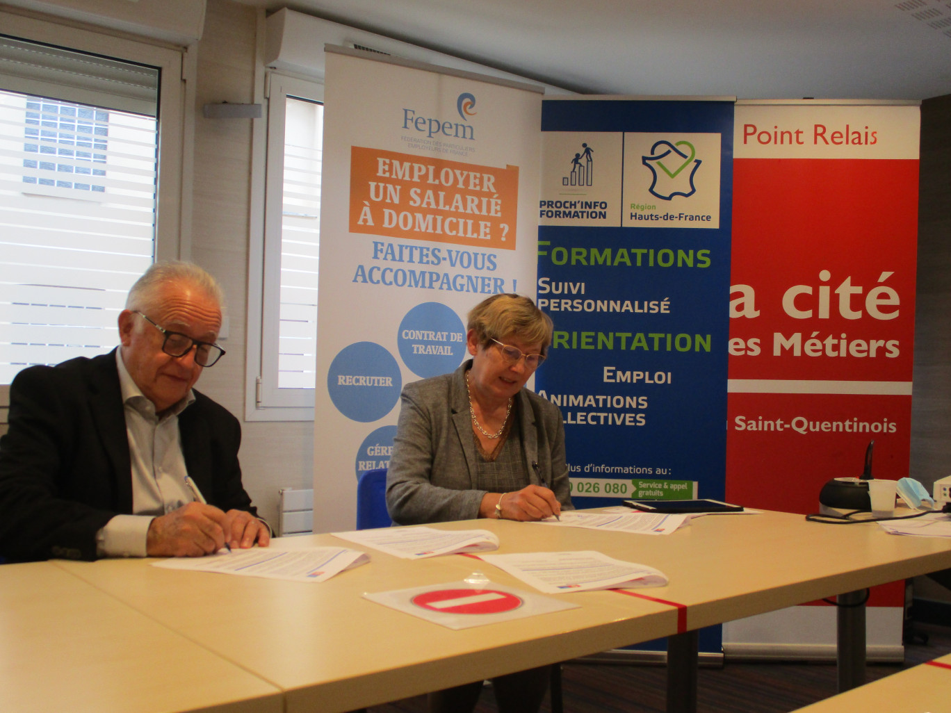 Jean-Michel Bertonnet et Françoise Dupuy : « Ce partenariat a largement fait ses preuves ». 