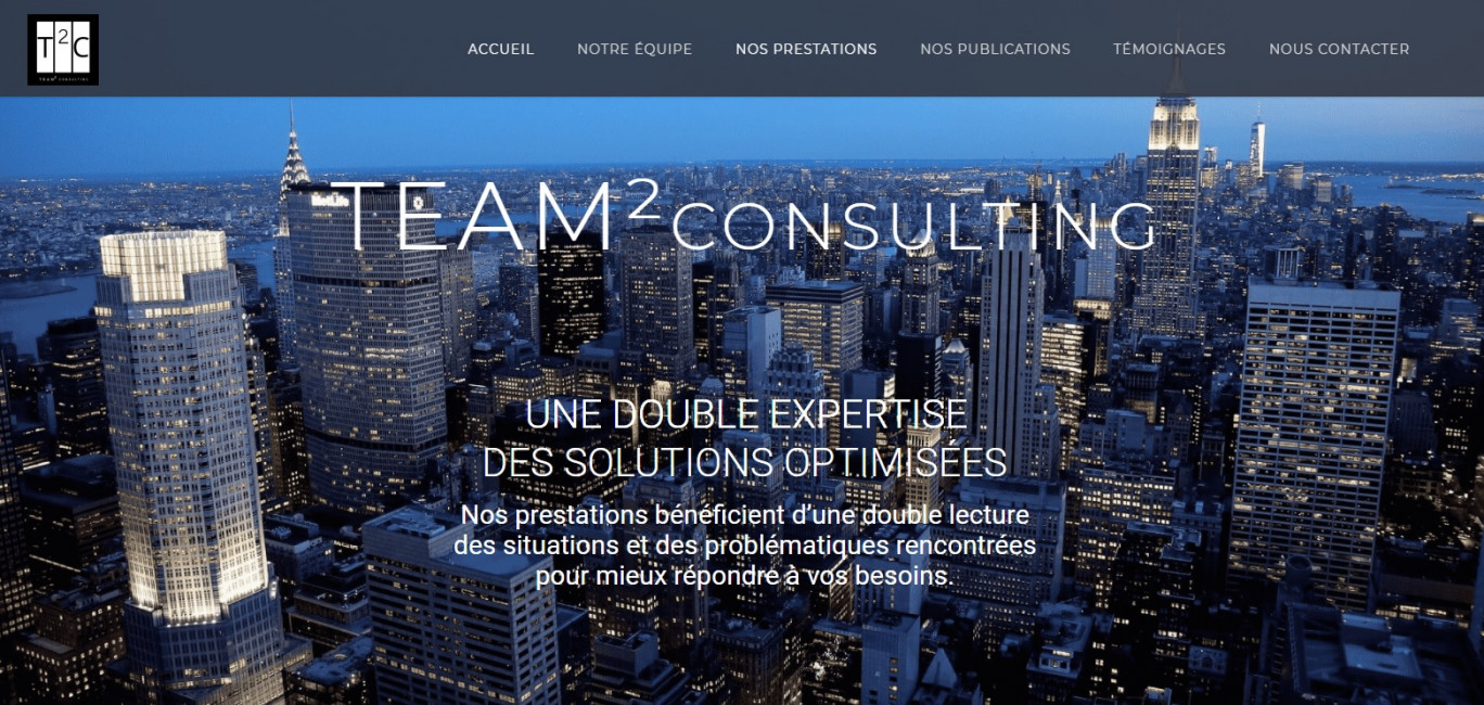 Amiens : Team2 Consulting s'est doté d'un site Internet