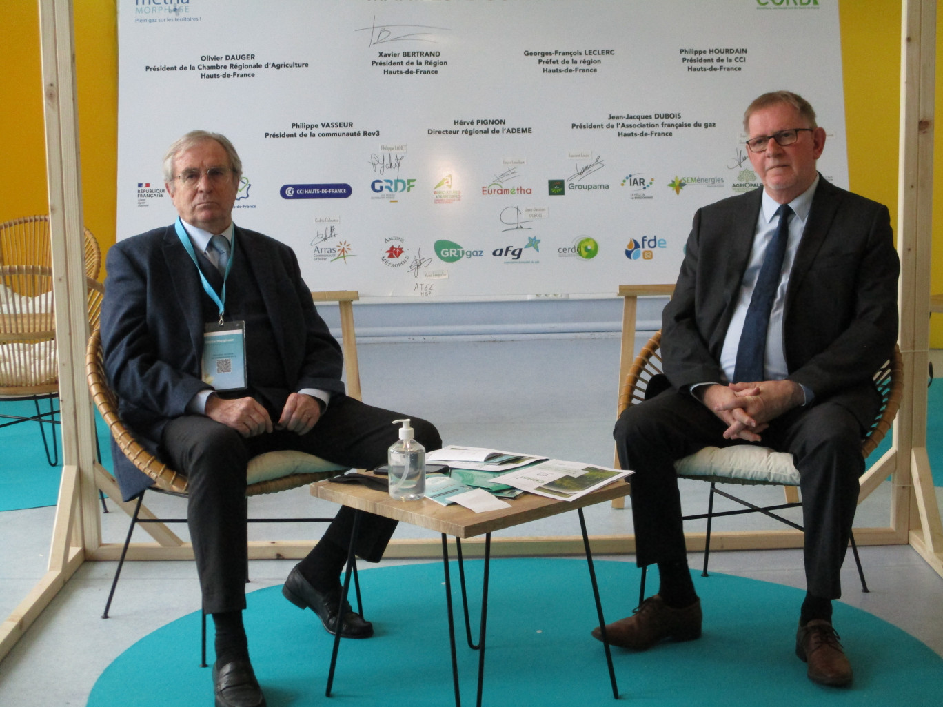 Philippe Vasseur et Jean-Jacques Dubois ont présenté les ambitions 2025 du Manifeste CORBI au Palais des sports de Saint-Quentin. 