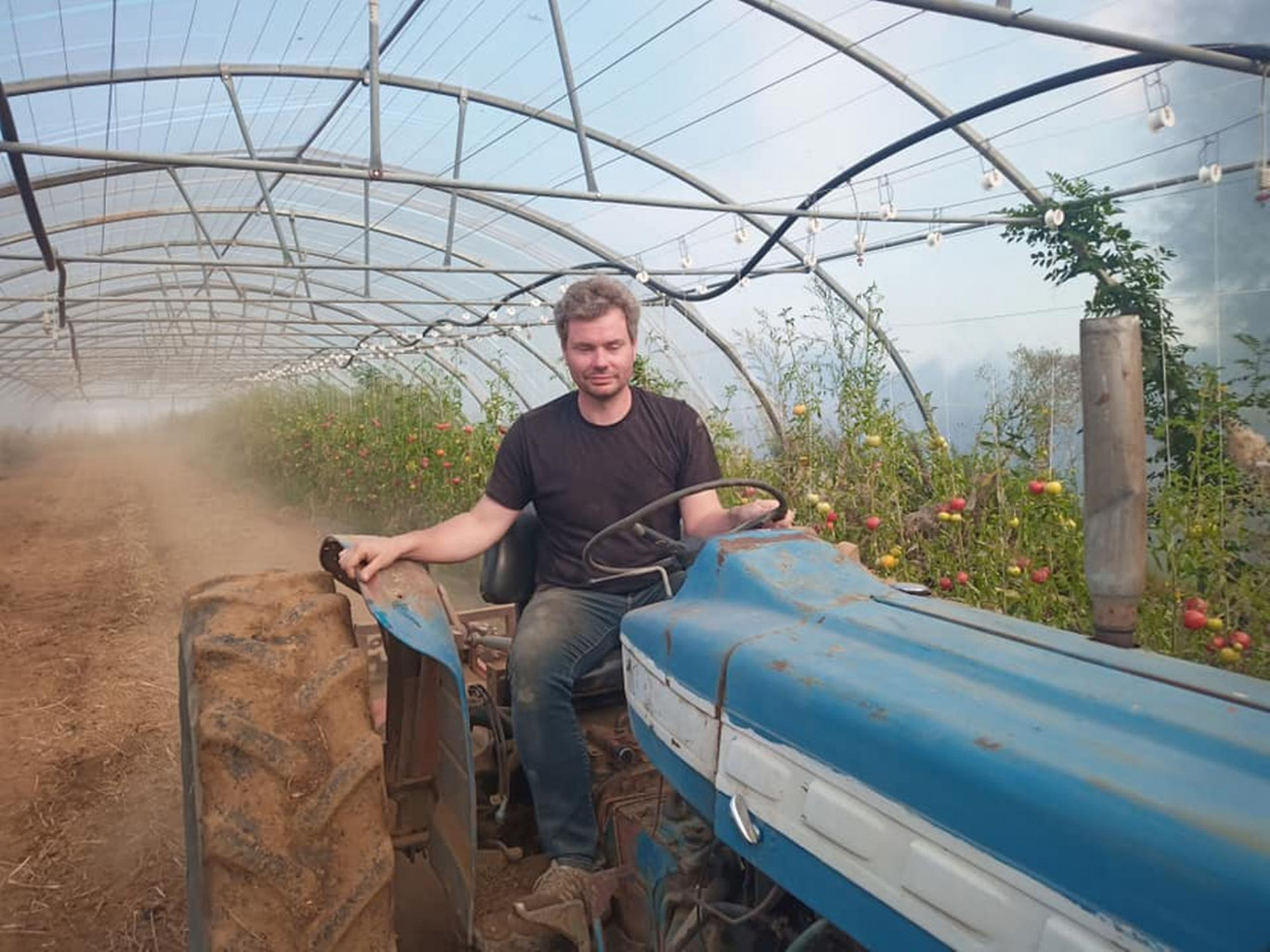 Jusqu’ici le maraîcher fournissait uniquement des Amap. ©Les Jardins en Folies