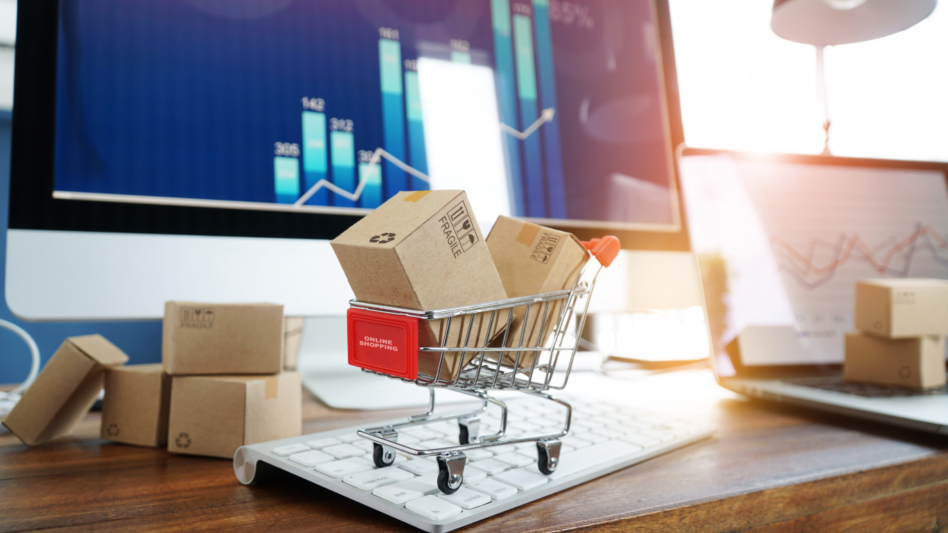 Le e-commerce a enregistré un taux de croissance de 15% au troisième trimestre 2021. (c)AdobeStock