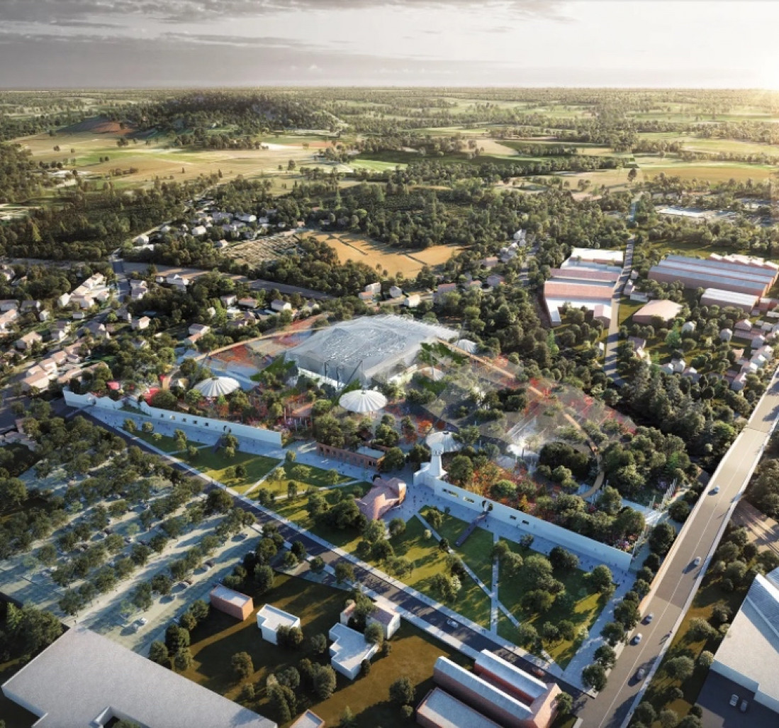 L’agence Triptyque Architecture et Duncan Lewis ont été retenus pour aménager le site de 78 000 m² pour un investissement prévu de 18 millions d’euros. ©Triptyque Architecture