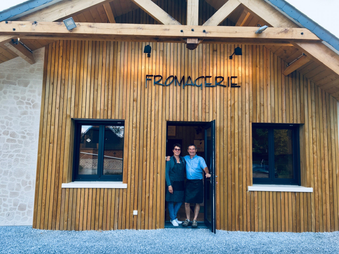 L’inauguration a attiré 300 personnes, le 28 novembre dernier. ©Fromagerie Fricoteaux