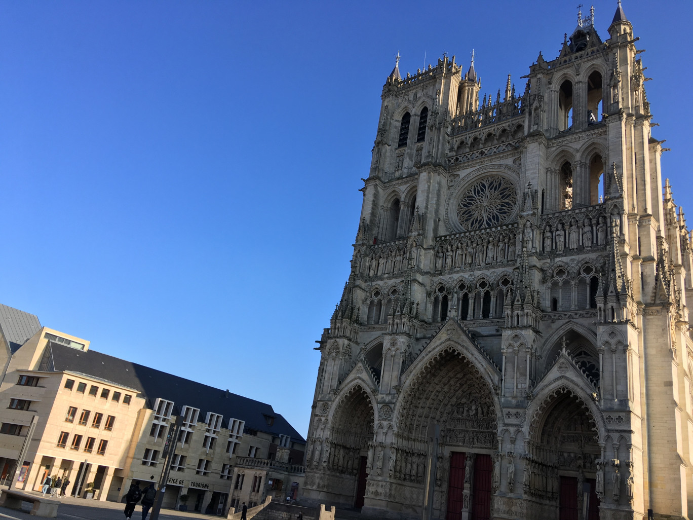 Au-delà du patrimoine de la ville, Amiens veut construire son avenir. (c)Aletheia Press/ DLP