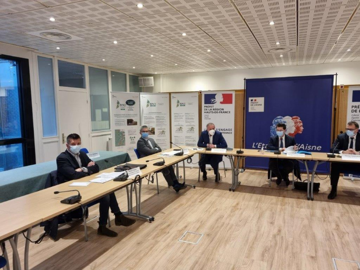 « La mise à 2x2 voies de la RN2 est un projet attendu par la population et les élus », a déclaré le préfet de l’Aisne, Thomas Campeaux à l’issue du Comité de pilotage.