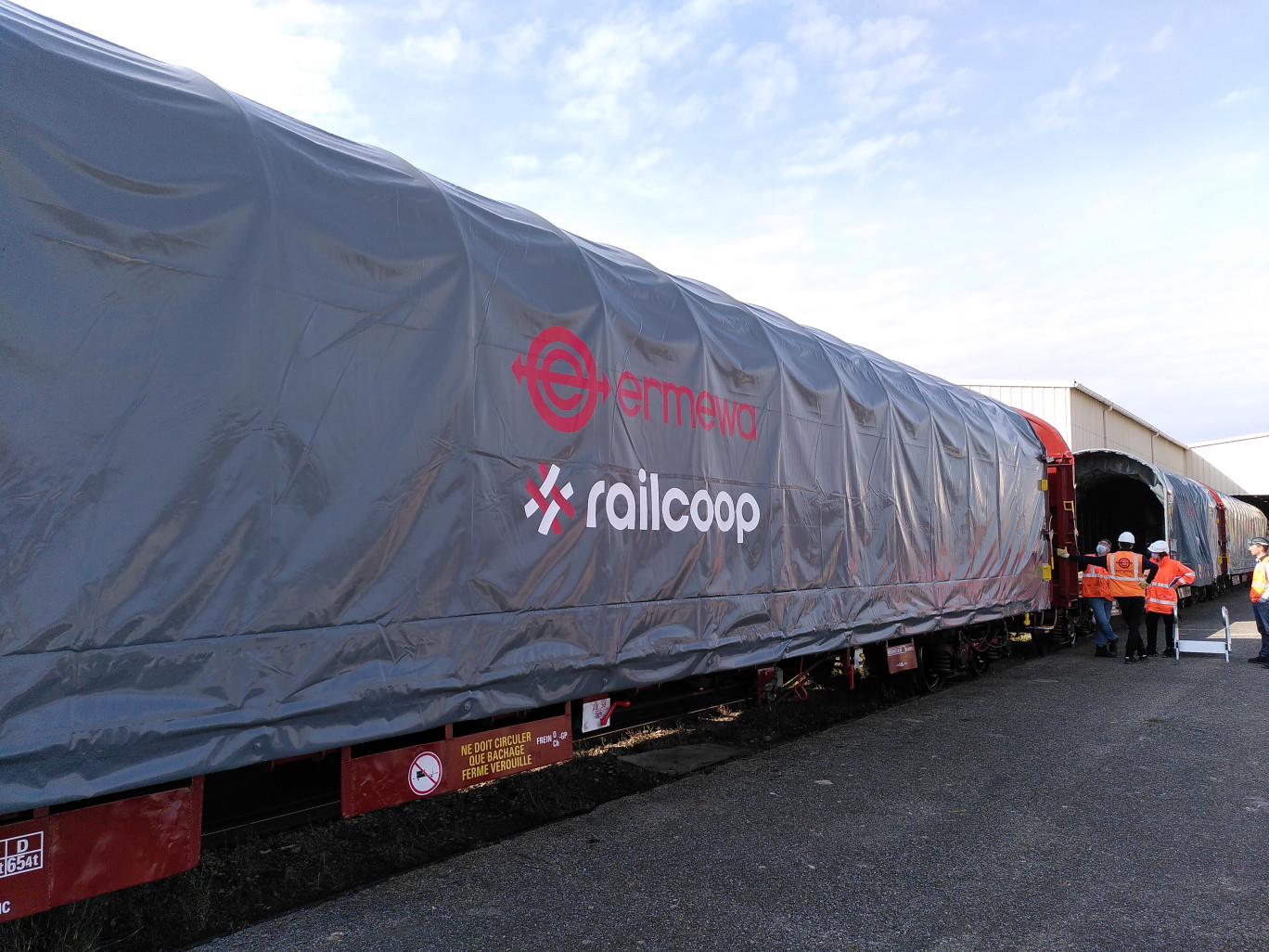 Railcoop fait circuler un train fret depuis fin 2021. @Railcoop