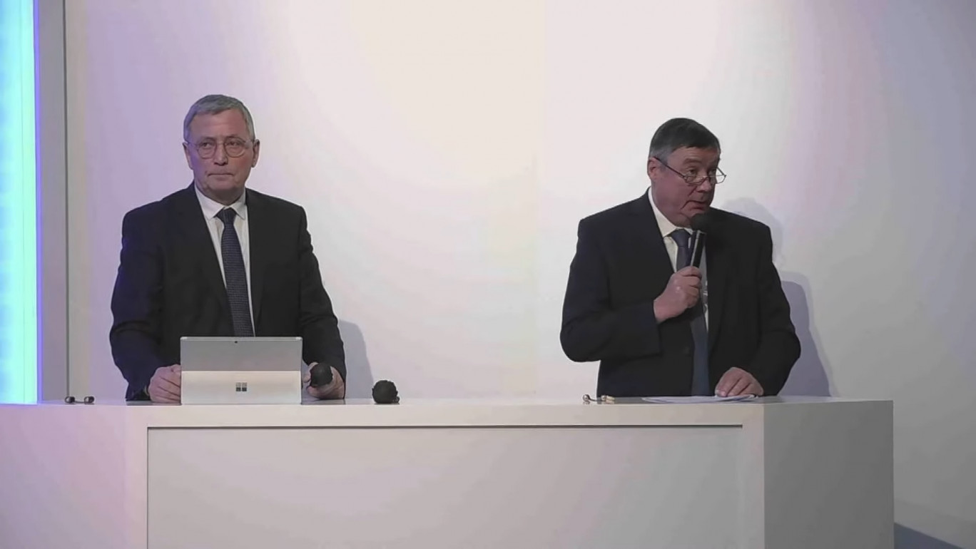 (de g. à dr.) Hervé Demalle, président de Cerfrance Picardie Nord de Seine et Jean-Michel Decherf, président délegué, ont organisé la deuxième AG.