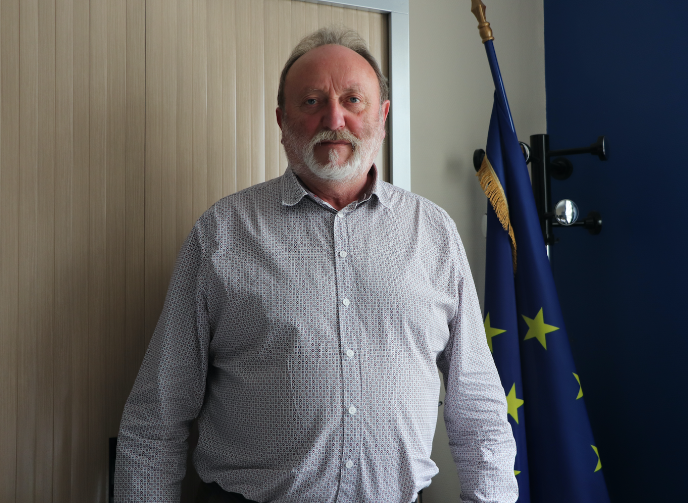 Albert Noblesse est maire d'Airaines depuis 2014.