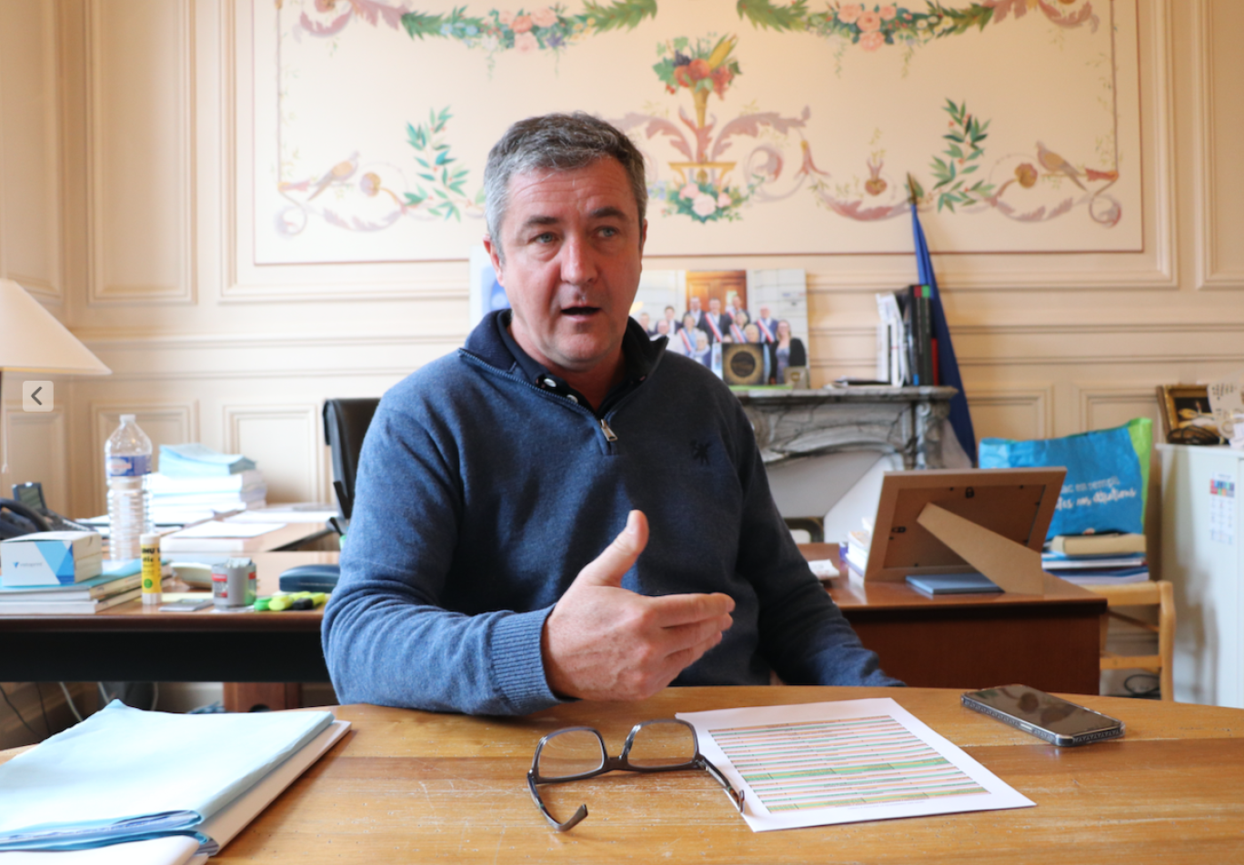 Le maire de Conty Pascal Bohin est aussi vice-président au Conseil départemental de la Somme.