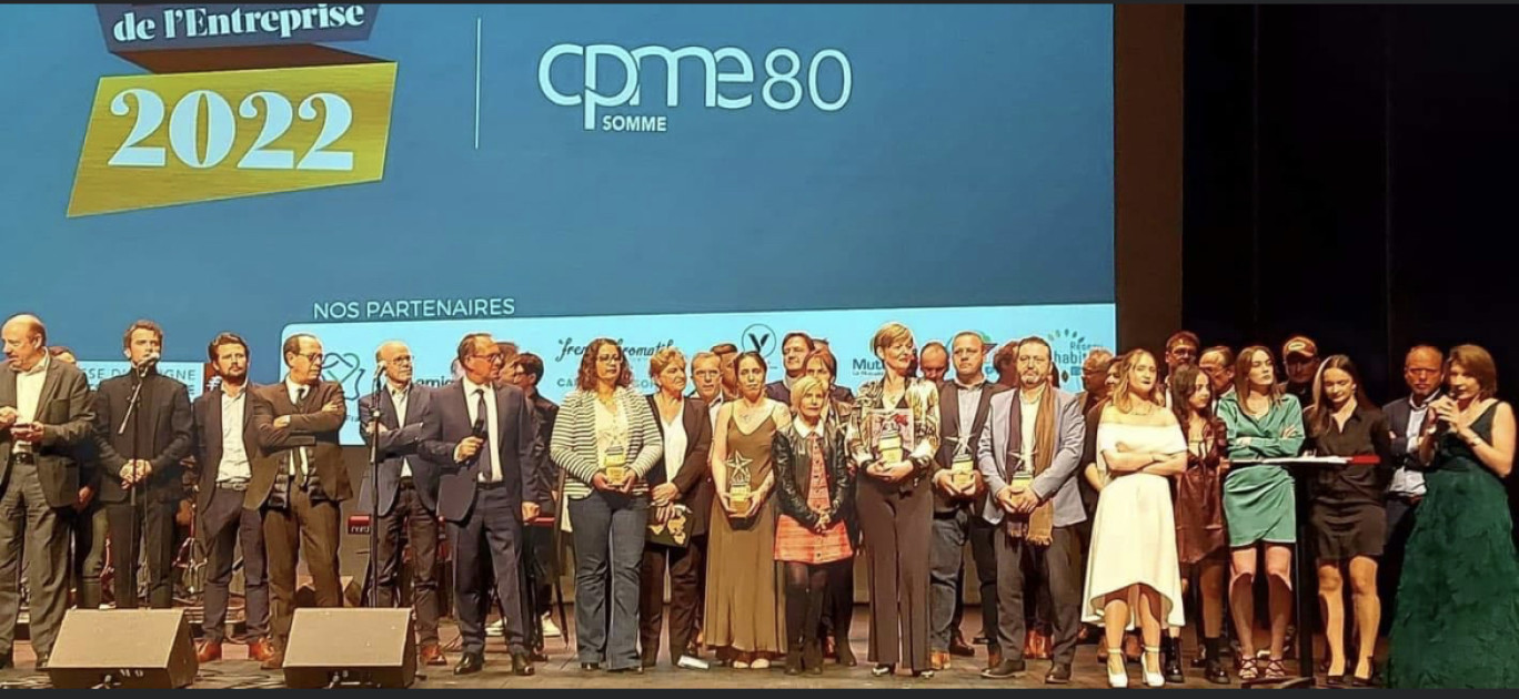 Les Trophées de l'Entreprise 2022 ont eu lieu pour leur première édition lundi 4 avril à la Maison de la culture d'Amiens. Crédit photos : Vinteo Communication