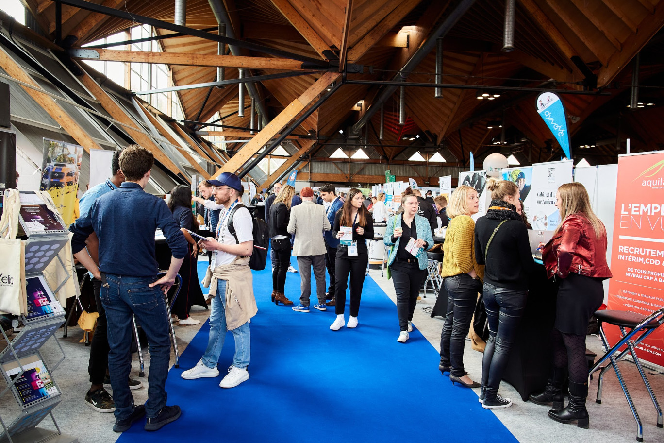 Le salon a rassemblé plus de 3 000 participants et plus de 300 exposants. (c)Jérôme Halâtre