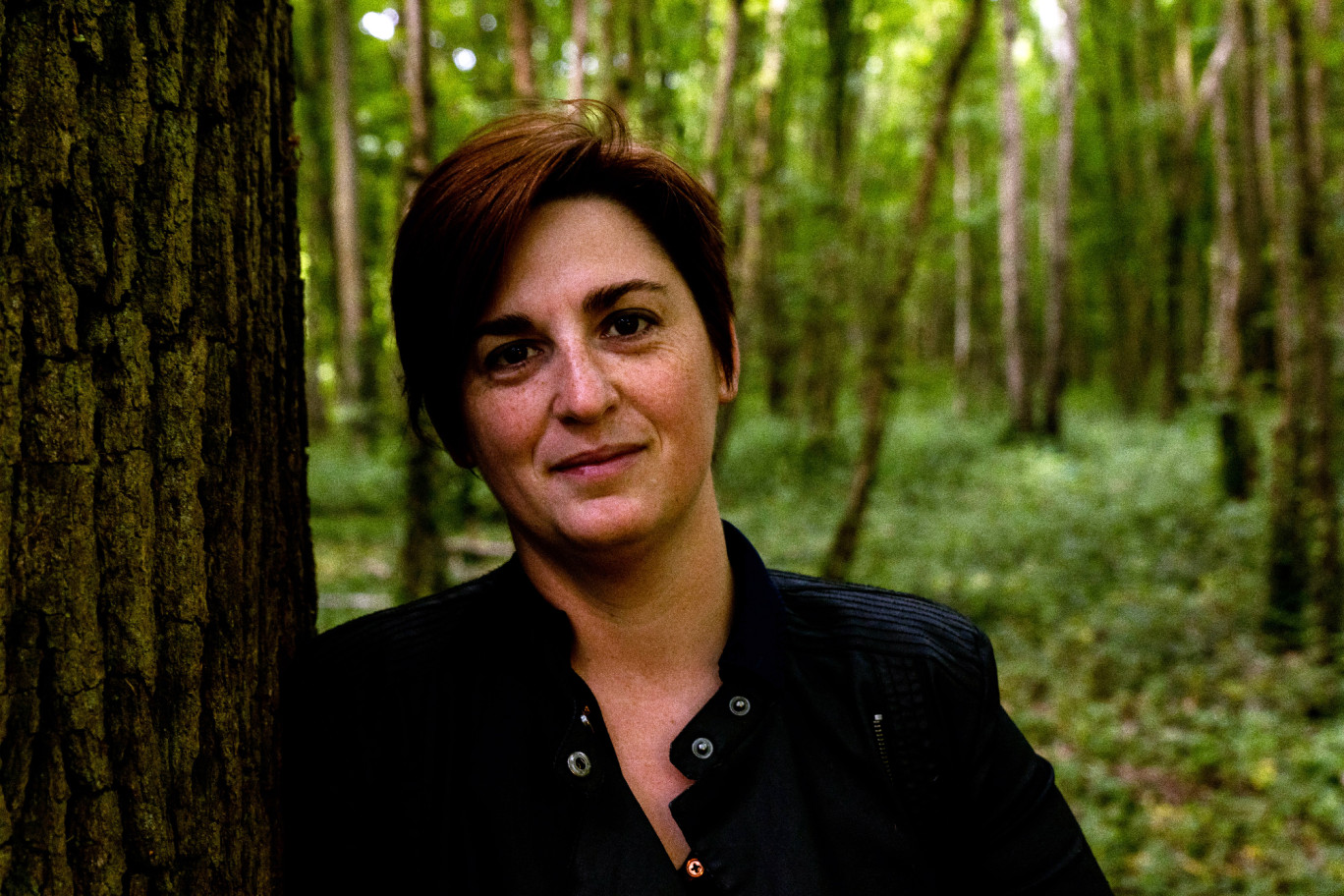 Laura Girard, fondatrice de l’agence Cercle Carré. (c)Anne D. Lefèvre Photographe