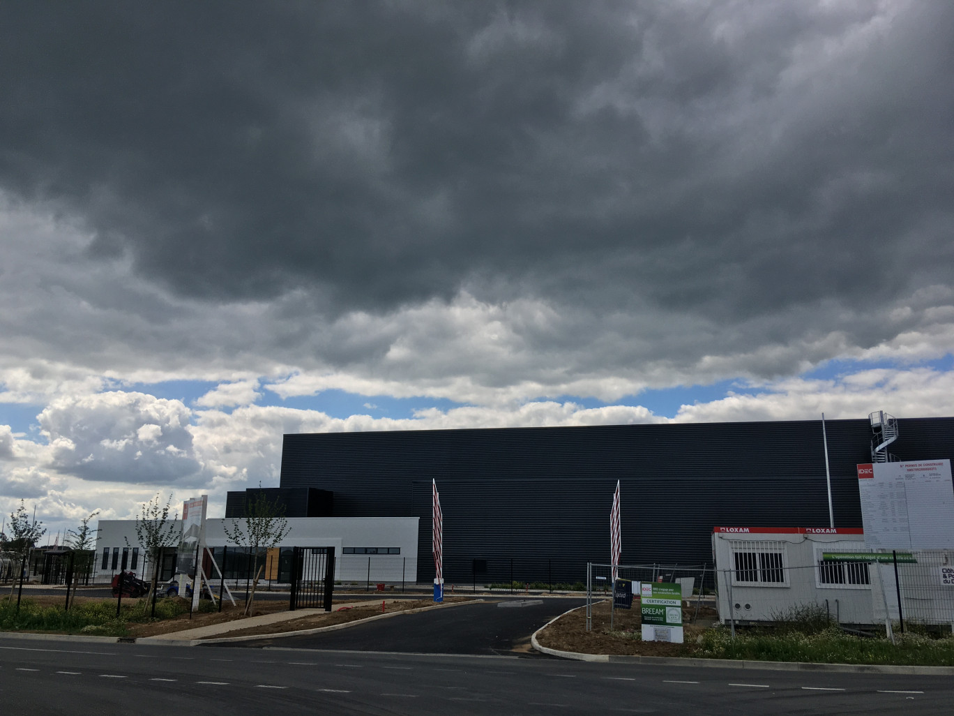 Sur un site de site de 48 901 m², Roquette fait construire une nouvelle plate-forme logistique à Villers-Bretonneux. ©Aletheia Press/ D. La Phung