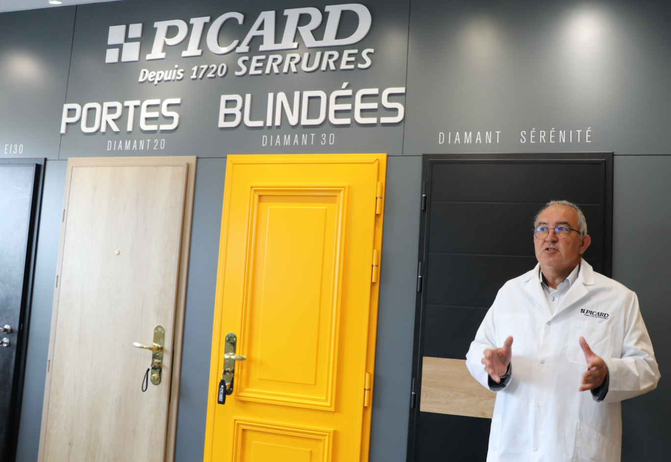 Thierry Delaume, le Directeur général de Picard serrures.