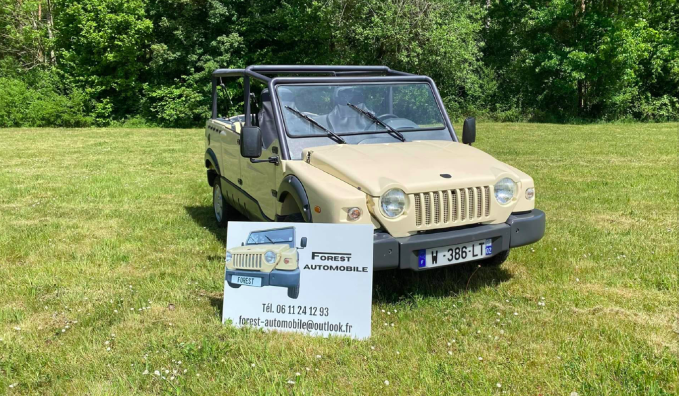 La Forest, une voiture 100% Made in Hauts-de-France, fabriquée à Pinon, pour un total de 18 000 euros. ©Forest Automobile