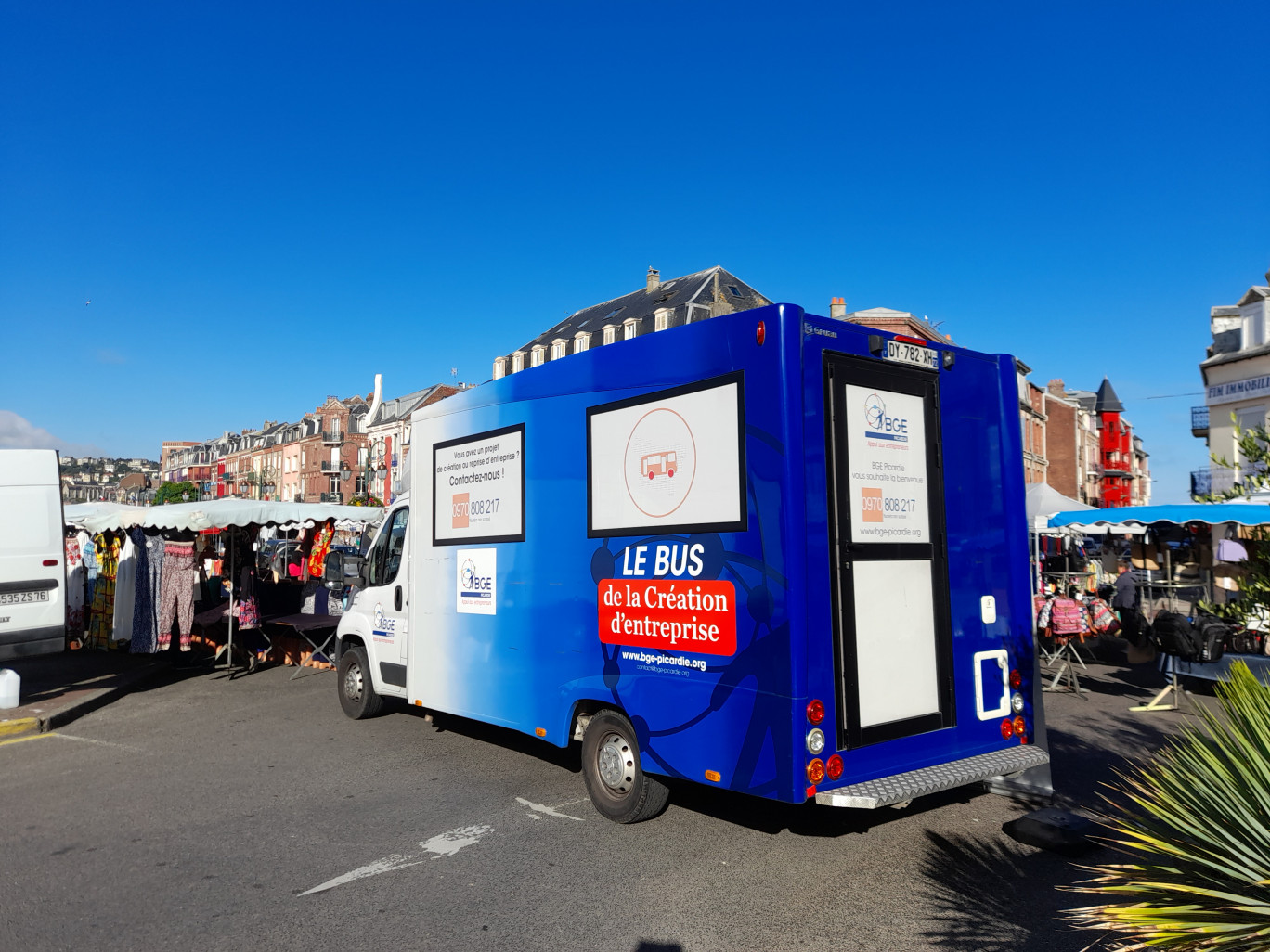 Le BGE Bus fait une halte à Gamaches le 31 août