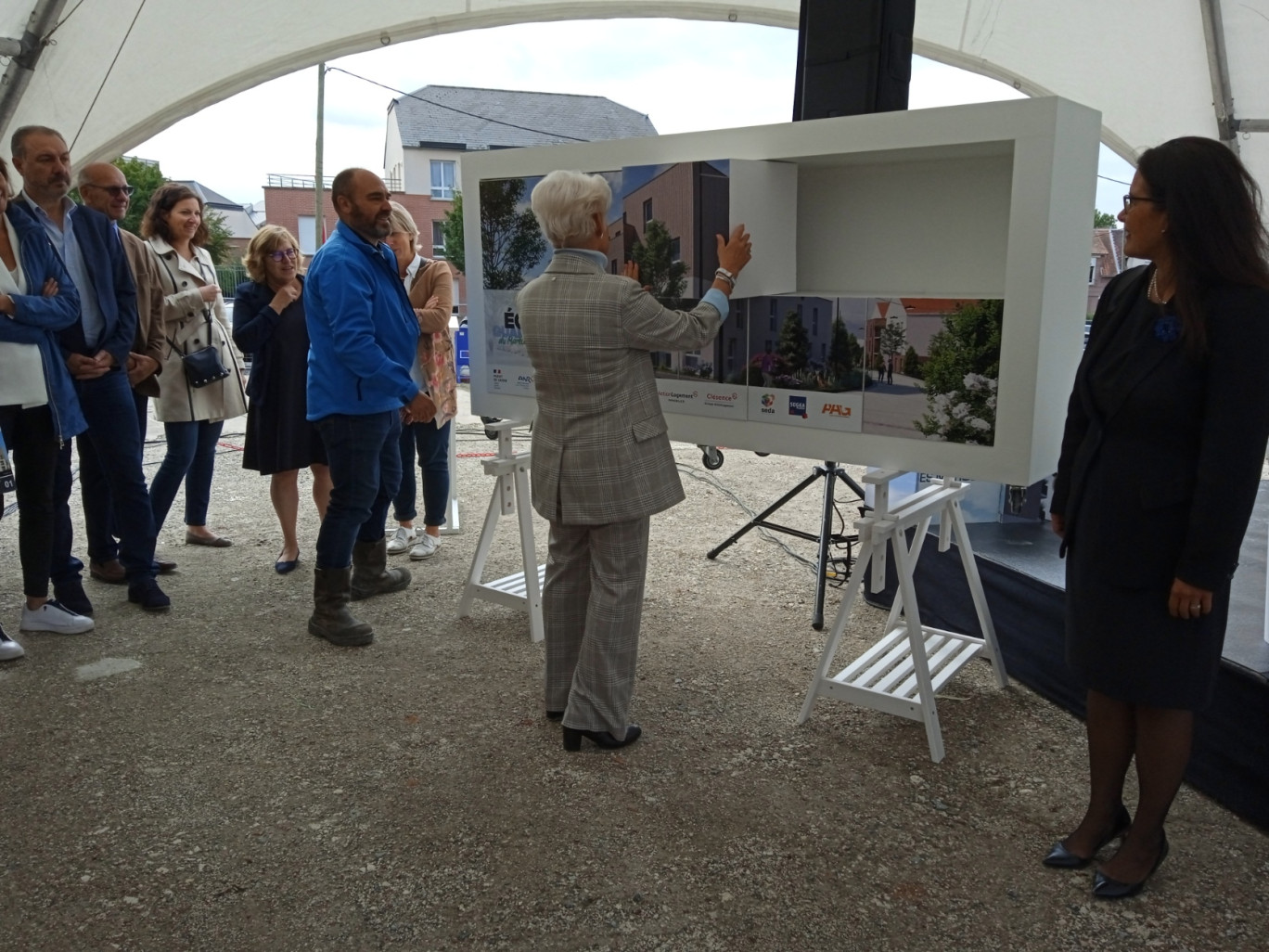 Rendez-vous est pris dans un an pour l’inauguration. 