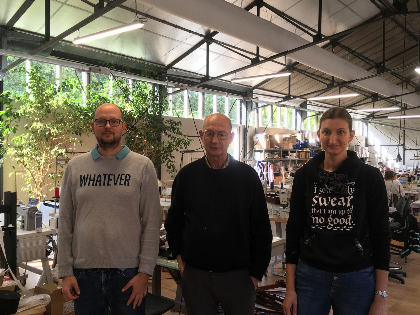 Nicolas, Philippe et Virginie Dessaint. (c)Aletheia Presse/ DLP