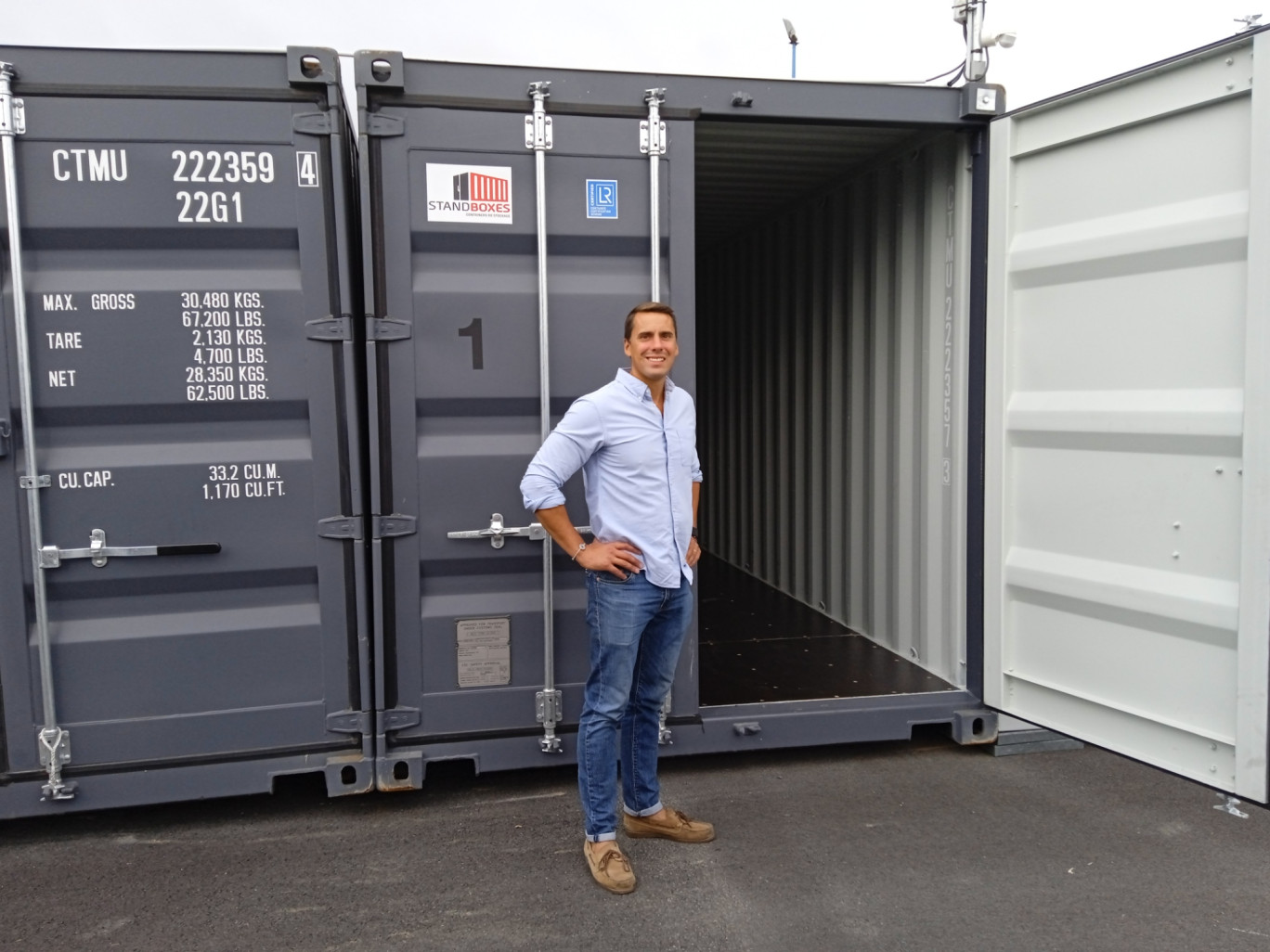 Le site de Chauny proposera à terme près de 150 boxes de stockage sur 4 600 m².