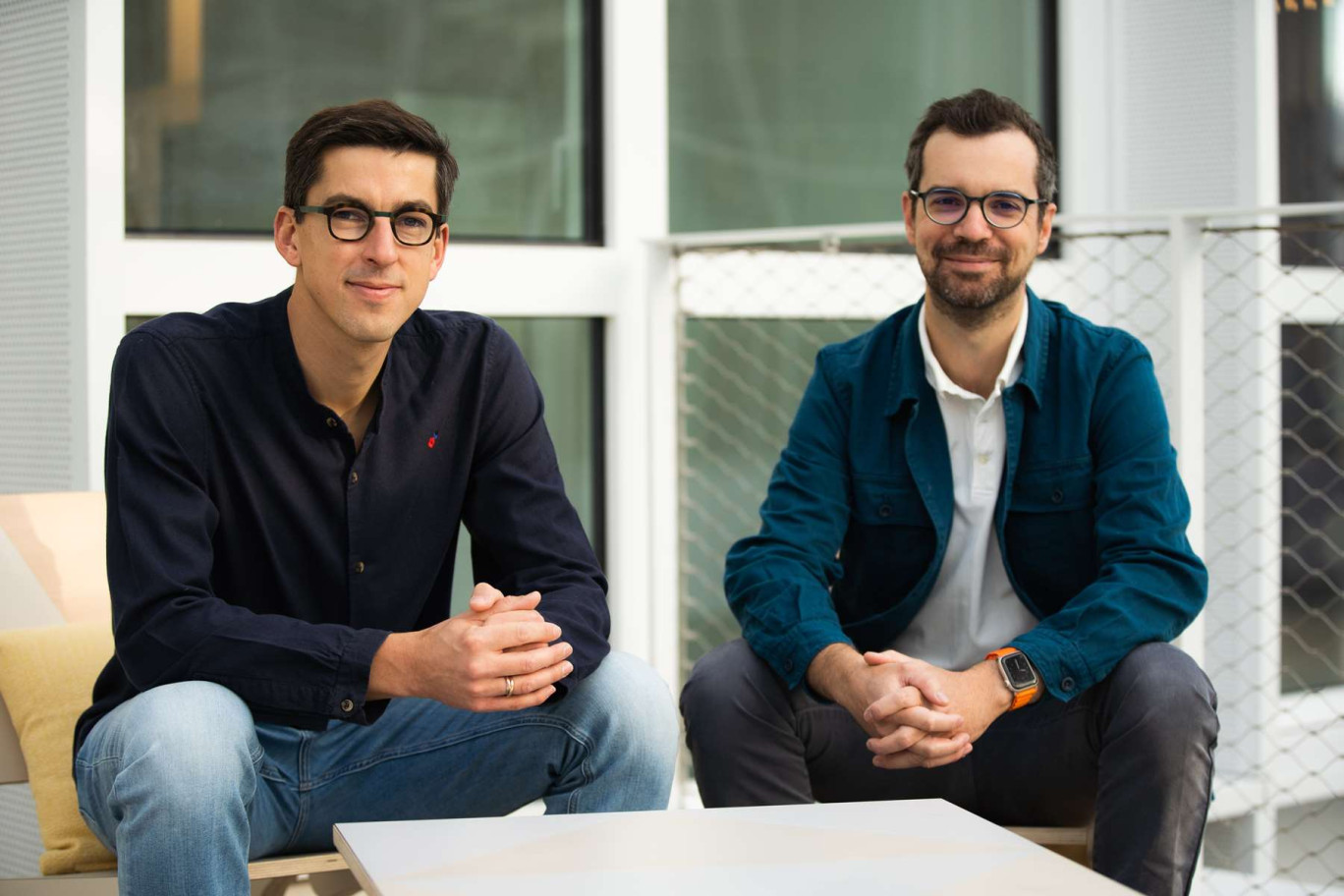 Emmanuel Bilbault et Benjamin Grelié, les créateurs de Posos.