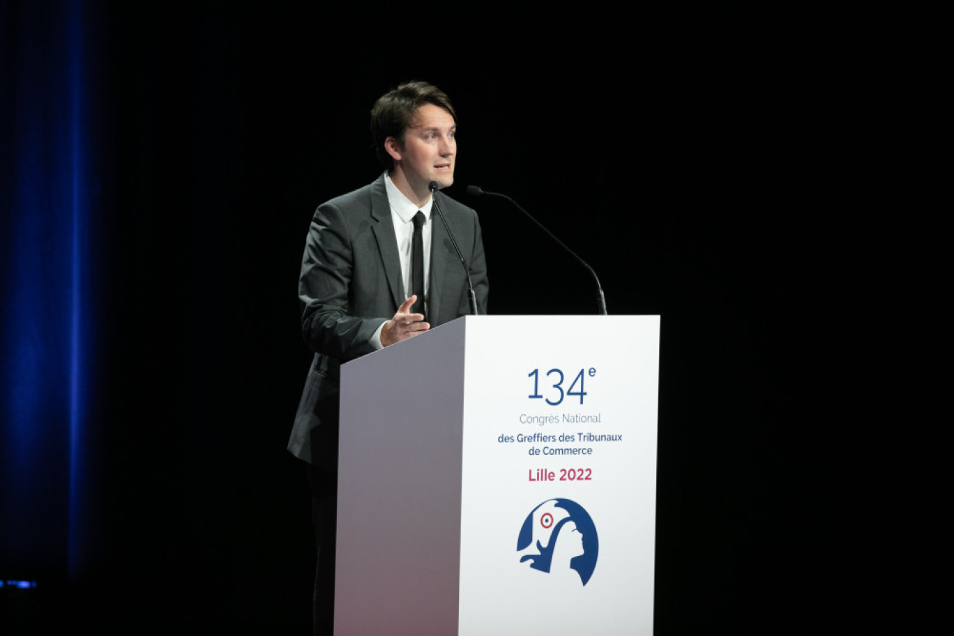 Thomas Denfer, président du Conseil national des greffiers des tribunaux de commerce. ©Yves Forestier