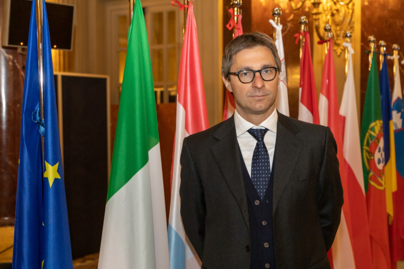 Giampaolo Marcoz, président du CNUE, l’organisme officiel et représentatif de la fonction notariale auprès des institutions européennes. © CNUE
