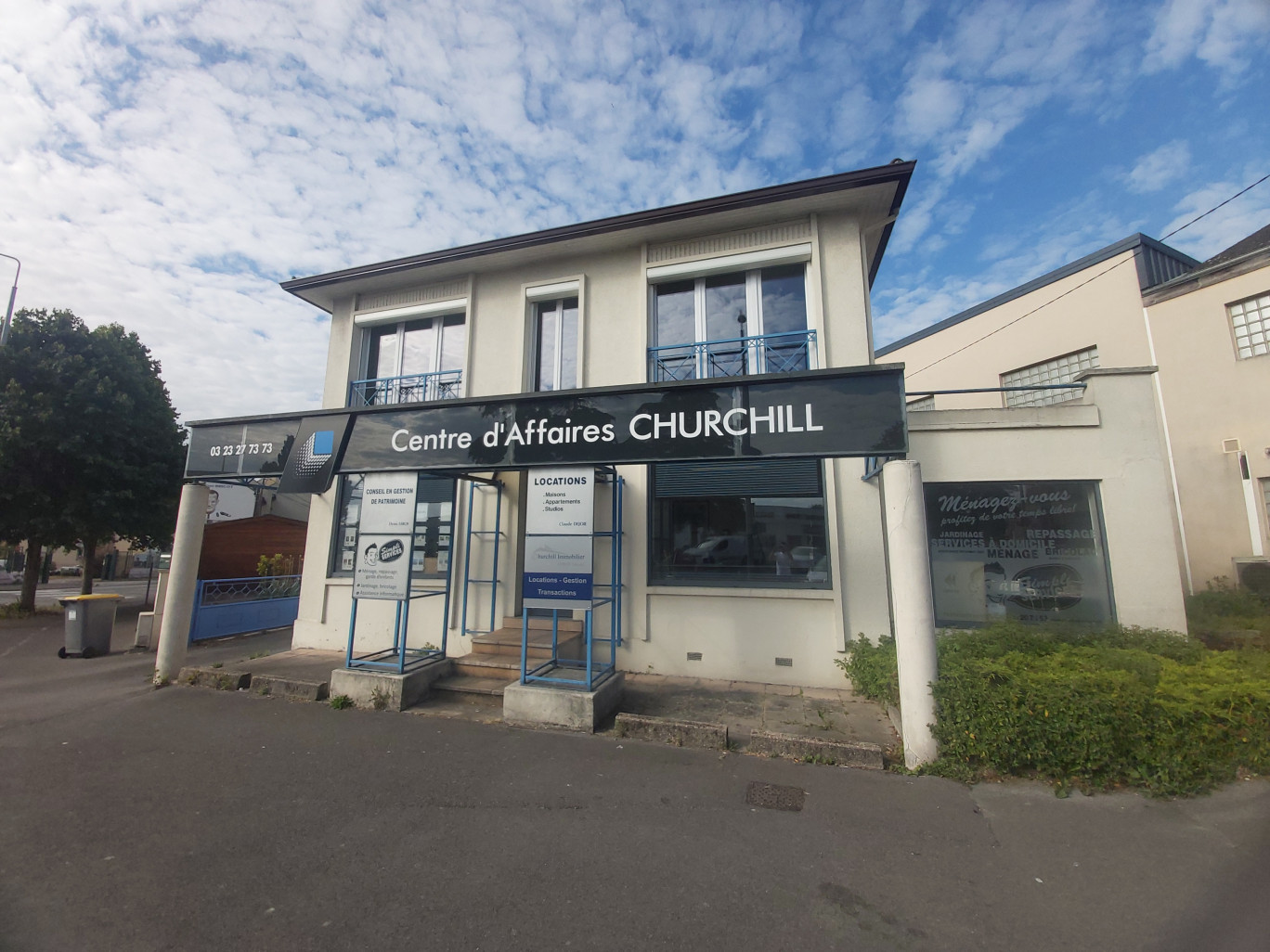 L'agence a été reprise par Vincent Leroy en 2021. (c)Churchill Immobilier